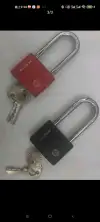 20MM Plum Blossom brand rubber-coated iron lock details Picture